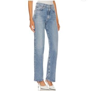 AGOLDE Harper mid-rise wide jeans (comfort stretch)